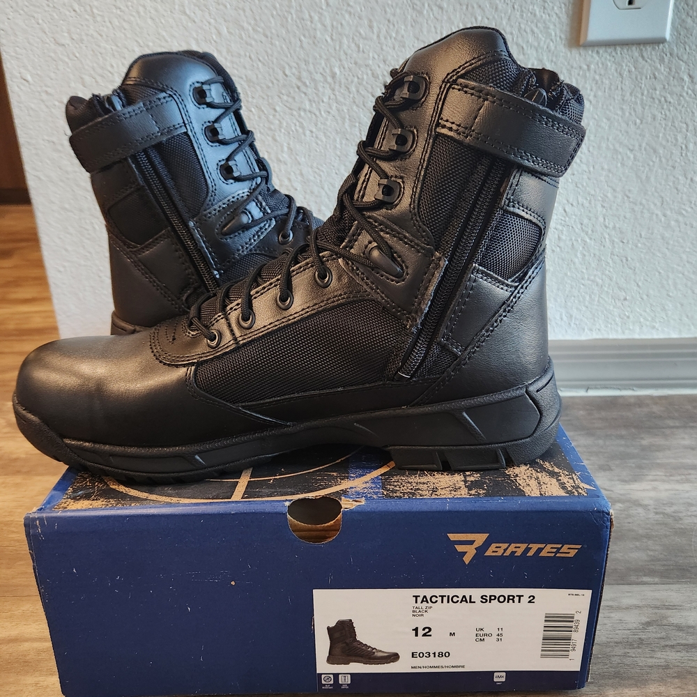 Bates Tactical Sport 2 Black Boots